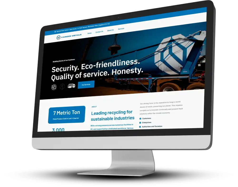 Small Business Website Design Services