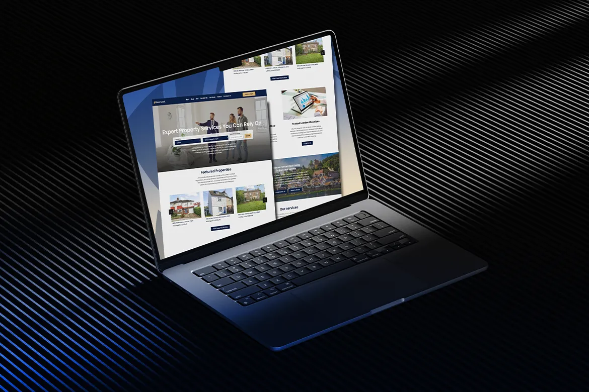 DesignOrbit — Minimalistic Landing Page